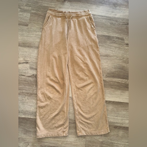 JoyLab Pants - JoyLab Tan Wide Leg Pants